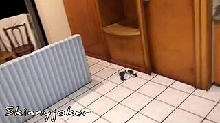 Blonde in stockings gets hard plowing in group