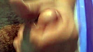 Masturbating Intensely In Bathroom With Full House