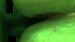 Intriguing creampie in bent over doggystyle