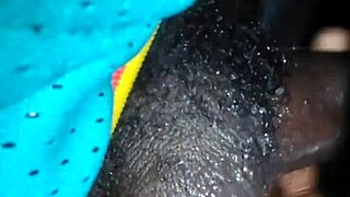 sloppy trans blowjob in the shop