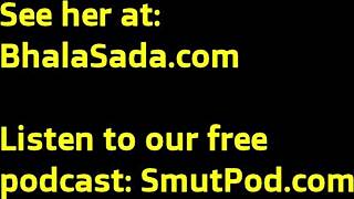 Sexy British Babe Masturbates on Her Bed 😏