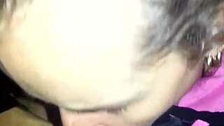 my girlfriend sucking my cock with a facial