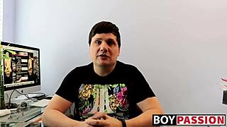 hung horny twinks celebrating with outdoor kissing and fucking