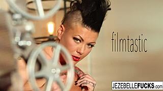 Jezebelle Bond Relaxes On The Couch With A Relaxing Solo Session