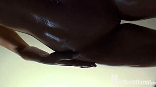 i feel wenona's wet curves as a muscular bodybuilder in this fetish scene.