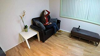 Audrey Decker's Intense Casting Session with Big Tits