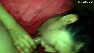 slutty asian girlfriend deepthroating cock sucking friend
