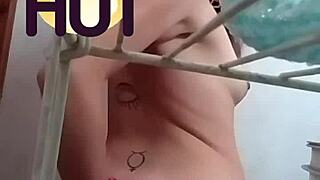 masturbating in the bathroom