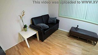 Audrey Decker's Intense Casting Session with Big Tits