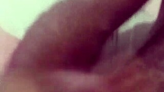 Brazilian teen jerks off intensely, cumming hard in pov.