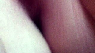 Girl shows off her wet pussy close up