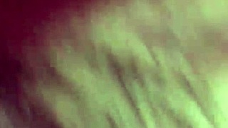 Amateur Japanese couple in homemade creampie action