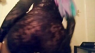 Double Ebony Ass Twerk!