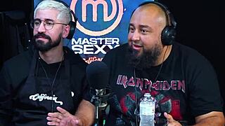 Blonde and brunette teens get anal with piercings