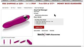 Adam and Eve review sex toy massager