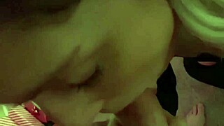 Amateur wife getting cum on her pussy and cock in compilation three