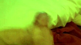 i feel this lady's intense action on my cock