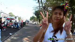 Tattooed Asian Hookers Suck Mature Cock