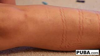 Samantha ties Cassidy up and makes her cum squirming! 😈