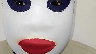 this zentai porn uses blackout contact lenses for blind fun