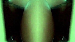 Anal play with a small butt plug