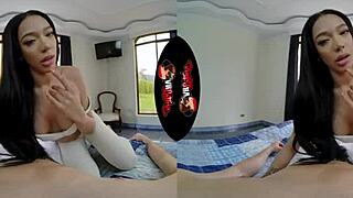 latin super model vr experience in pov reality