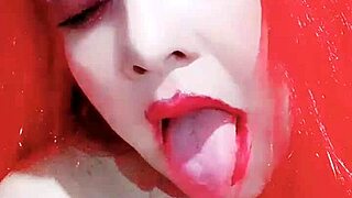 Argentinian Girl Rehearses a Lick in Chica Leche Performance