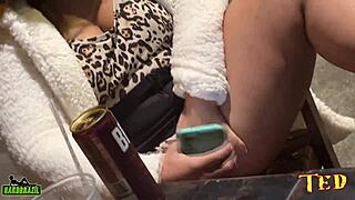 Nicole Brazil and Casal DNA Fuck at Pagode Party in Quebrada da Praia