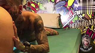 Skinny Brazilian babe gets a hardcore fucking