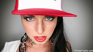 Christy Mack performs a sexy tease