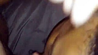 Hood Thot Gets Sloppy Facial in Wild Cum Scene