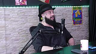 Gabe's special swing cast featuring Tifany Rocha in sheer red lingerie