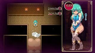 Hey, ready for Mage Kanade's futanari dungeon quest hentai action?