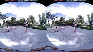 Vrhush Scores Creamy Slam Dunk With Alexia Anders!