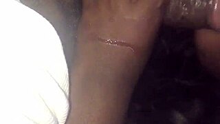 Sloppy blowjob in the car is so intense!