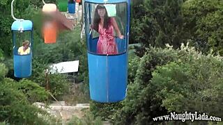 My old flashing video reveals a shy side, but I bared it all outdoors in public nude moments. Was I bold or just nervous back then?