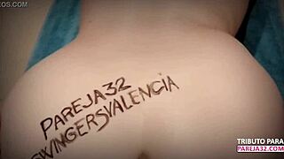 spanish girl gives her ass to amazon delivery guy oral vaginal and anal swingers valencia