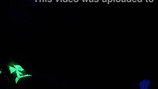 i love dayanara's black light sex, it's so hot