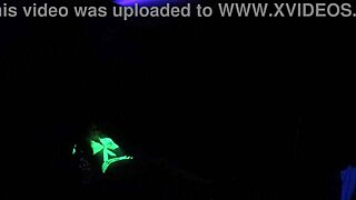i love dayanara's black light sex, it's so hot