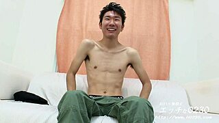 Gay Asian solo performer in sensual video