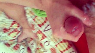 Gay Guy Feeling Intense Pleasure During Masturbation