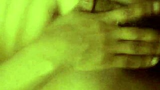 Markeith Smith's hairy pussy gets wet blowjob, feeling every lick on her wet folds.