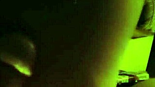 Blonde milf gives amateur blowjob in casual setting