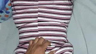 look at my bent-over latina neighbor, isn't she wet?