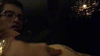 Attractive Carly's bisexual adventure with sexy crossdresser