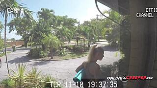 Fingering My New Personal Trainer During Session