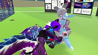 Exploring gay VR experiences with virtual hoes.