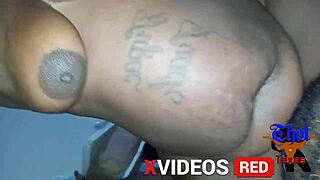 urban slim petite ebony milf gets pussyfucked in homemade american scene