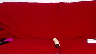 Playing with the kitty involves detailed dildo and pussy interactions on webcam