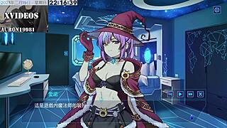 Ai fucks machine girl in anime sex